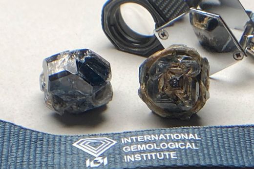 igi lab grown black diamonds 520